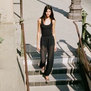 Zara Polka Dot Balloon Pants